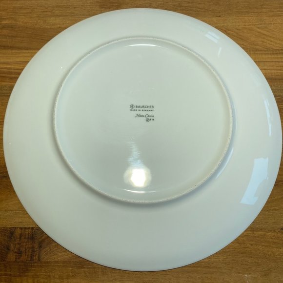 New Bauscher Purity Pearls Dark Coupe Platter 11 3/10" dia - Picture 5 of 6